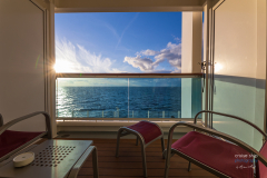 AIDAprima Balkon mit Meerblick
