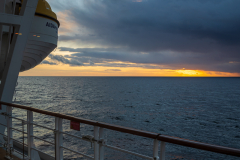 AIDAprima Rettungsboot mit Reling
