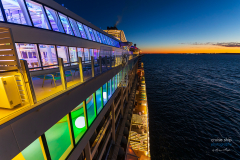 AIDAprima Blick vom Skywalk