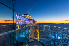 AIDAprima Blick vom Skywalk