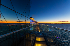 AIDAprima Blick vom Skywalk