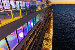 AIDAprima Blick vom Skywalk