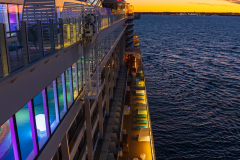 AIDAprima Blick vom Skywalk