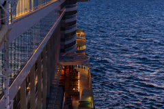 AIDAprima Blick vom Skywalk