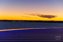 AIDAprima Blick über das Patiodeck
