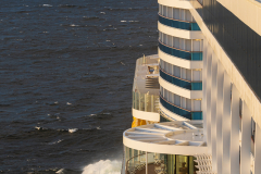 AIDAprima Blick vom Skywalk