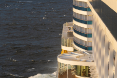 AIDAprima Blick vom Skywalk