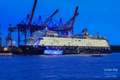 Mein Schiff 1 Taufe in Hamburg