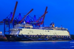 Mein Schiff 1 Taufe in Hamburg