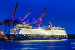 Mein Schiff 1 Taufe in Hamburg