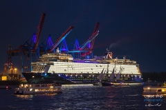Mein Schiff 1 Taufe in Hamburg