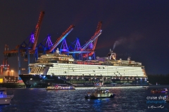 Mein Schiff 1 Taufe in Hamburg