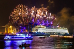 Mein Schiff 1 Taufe in Hamburg