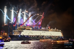 Mein Schiff 1 Taufe in Hamburg