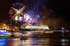 Mein Schiff 1 Taufe in Hamburg