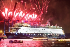 Mein Schiff 1 Taufe in Hamburg