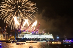 Mein Schiff 1 Taufe in Hamburg
