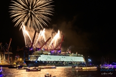 Mein Schiff 1 Taufe in Hamburg