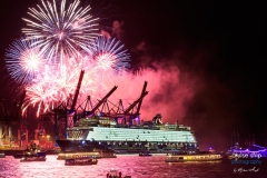 Mein Schiff 1 Taufe in Hamburg