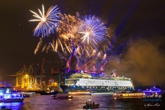 Mein Schiff 1 Taufe in Hamburg