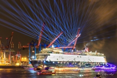 Mein Schiff 1 Taufe in Hamburg
