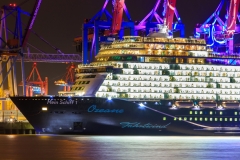 Mein Schiff 1 Taufe in Hamburg