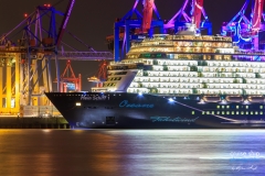 Mein Schiff 1 Taufe in Hamburg