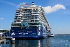 Mein Schiff 1 in Kiel - Erstanlauf Kiel