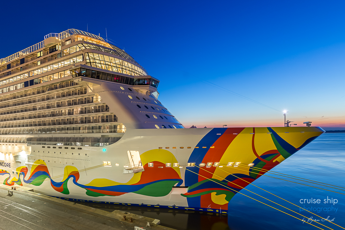 Read more about the article Norwegian Encore: Neuestes Schiff der Breakaway-Plus-Klasse vervollständigt Flotte von Norwegian Cruise Line
