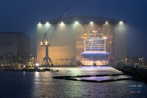 Read more about the article Meyer Werft: Odyssey of the Seas verlässt Baudock