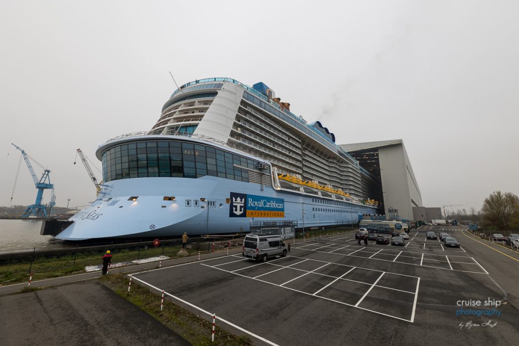 Meyer Werft: Odyssey of the Seas verlässt Baudock 1