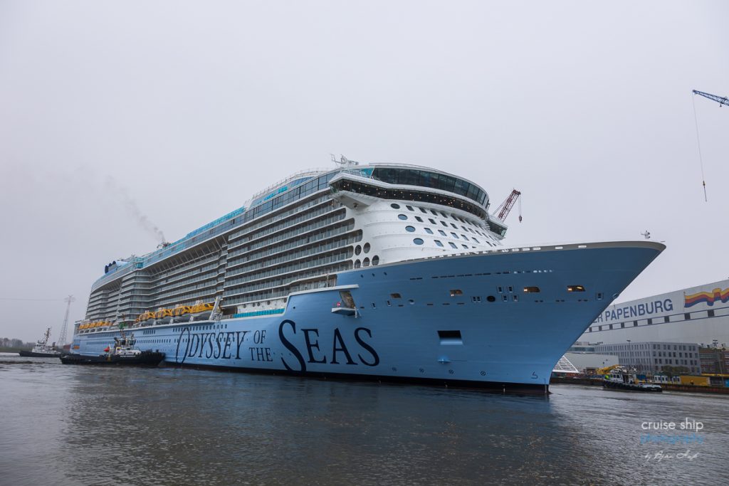 Meyer Werft: Odyssey of the Seas verlässt Baudock 5