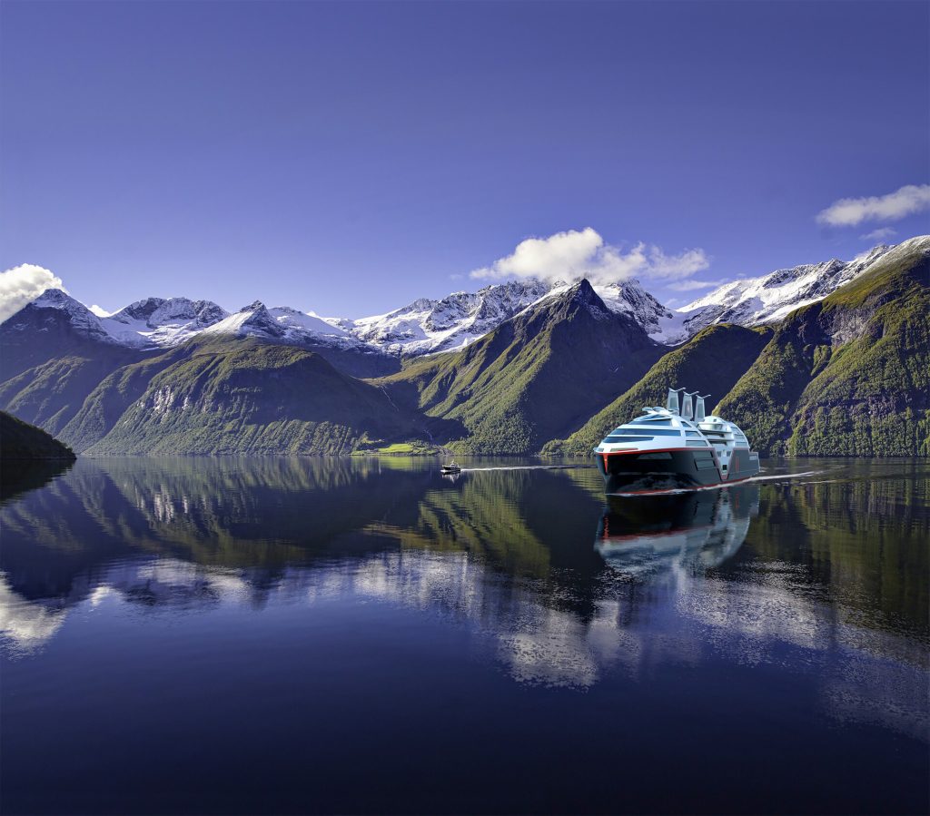Projekt „Sea Zero“:Hurtigruten Norwegen stellt das erste emissionsfreie Postschiff vor 5